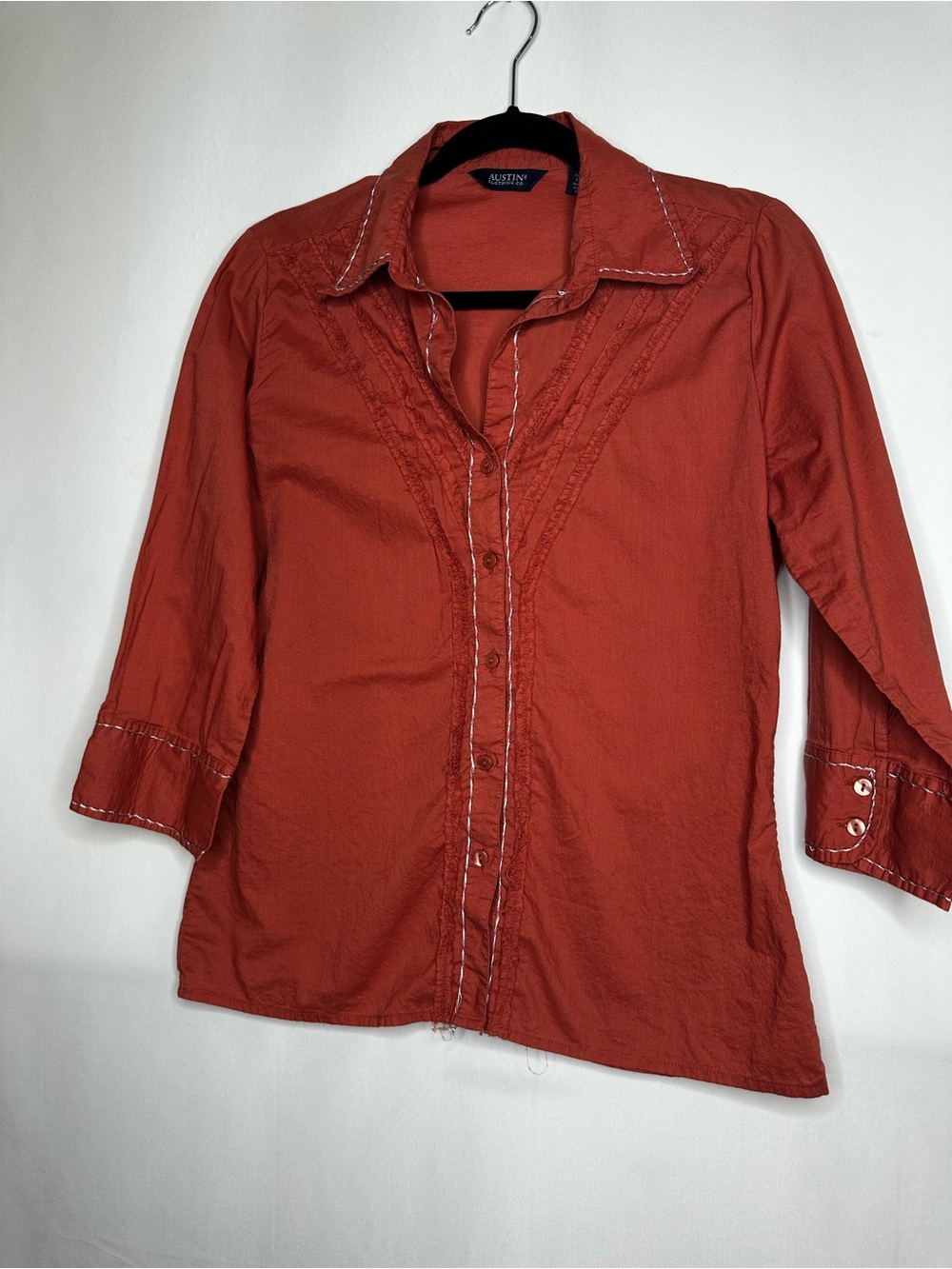 Austin Clothing Co. Rust Button-Down Shirt